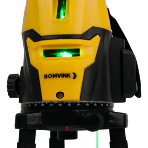 Bomvink Nivel A Laser Verde 5 Linhas Preto/amarelo