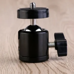 Cabeça Articulada P/ Led Ring Light Tripe Ball Head 1/4 + Nf