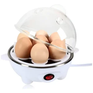 Cozedor Elétrico Vapor Cozinha Multi Funções Ovos Egg Cooker Cor Branco 220V