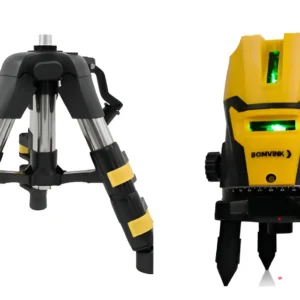 Nível Laser Adaptável Bomvink 5 Linhas Verde Alcance 20m Bivolt