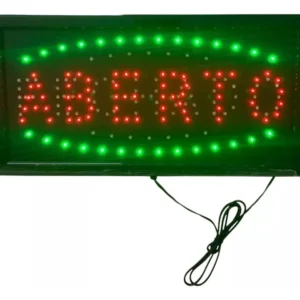 Painel Letreiro Led Luminoso Aberto - 110volts
