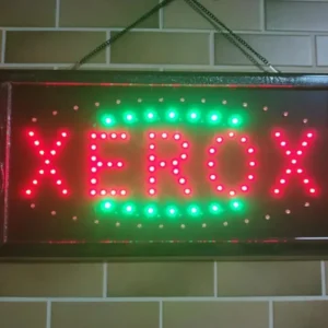 Painel De Led Letreiro Luminoso Placa Xerox 110v