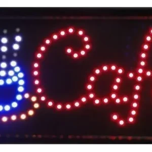 Painel De Led Letreiro Luminoso Placa Café - 110v