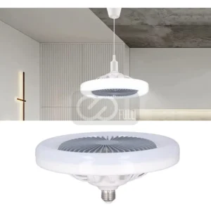 Luminária Ventilador Lâmpada Teto 36w Led Multitemperatura Cor Branco