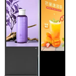 Totem Painel Vídeo Vertical Propaganda 43'' Hd Touchscreen
